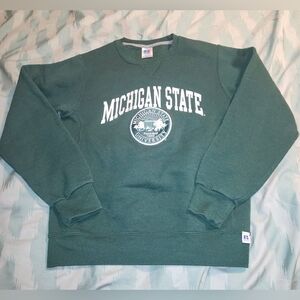 Vintage Michigan State‎ Russell Athletic Crewneck Men's Size Small